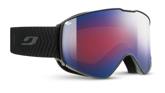 Julbo Skibrille Alpha - Schwarz, Blau Flash