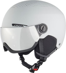 Alpina, Alpina Arber Visor Skihelm - Grey Matt, Alpina Arber Visor Skihelm - Grey Matt (Grösse: 54-58)