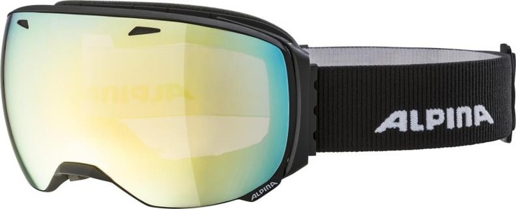 Alpina, Alpina BIG HORN QVMM Skibrille - black mat gold, Alpina BIG HORN QV Skibrille - black mat gold