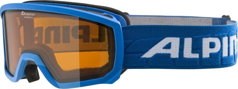 Alpina, Alpina SCARABEO JR DH Skibrille - lightblue, Alpina SCARABEO JR Skibrille - Lightblue MIrror Orange