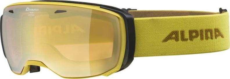 Alpina, Alpina Skibrille ESTETICA HM - Curry Mirror Gold, 