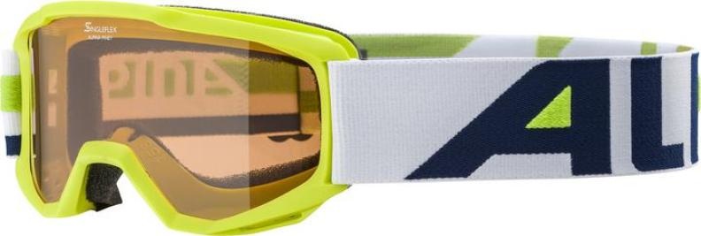 Alpina, ALPINA Piney Skibrille Kinder, Alpina Piney Skibrille / Snowboardbrille limegrün
