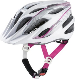 Alpina, Alpina Velohelm Kinder FB JR. 2.0 Flash - white-pink-silver, 