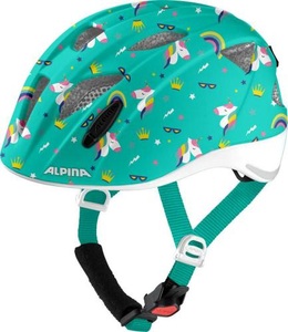 Alpina, Alpina Ximo Flash Helm Kinder unicorn gloss 2021 47-51cm Kinderhelme, Ximo Flash Kinder Velohelm