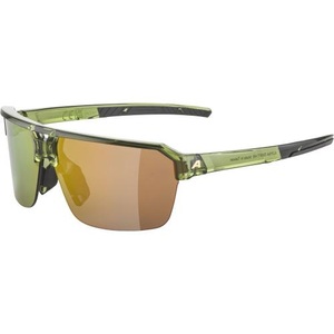 Alpina, Alpina Swift Hr Sonnenbrille - green-transparent matt, mirror gold cat.3