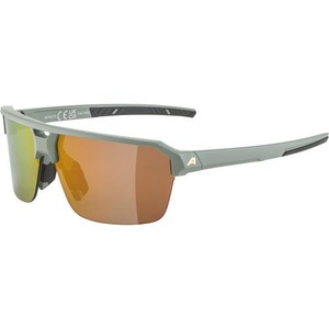 Alpina, Alpina Swift Hr Sonnenbrille - green matt, mirror gold cat. 3