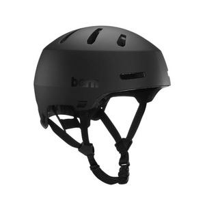 Bern, Bern Macon 2.0 Velohelm - Matte Black, Bern Macon 2.0 - Fahrradhelm Matte Black Medium