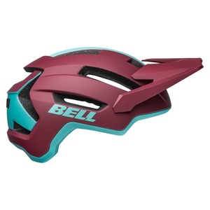Bell, Bell 4Forty Air MIPS Helm rot/türkis 2022 52-56cm MTB Helme, Bell 4Forty Air MIPS Velohelm bordeaux