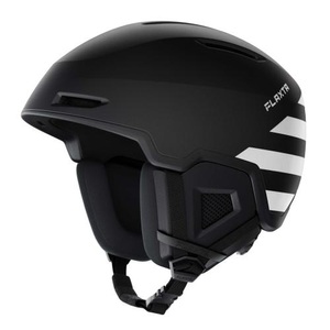 Flaxta, Flaxta Skihelm Exalted - Black, White Stripes, 