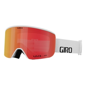 Giro, Giro Axis Vivid Goggle white wordmark vivid ember S2/vivid infra S1, Giro Axis Vivid Skibrille, Farbe: white wordmark;vivid ember S2;+S1, Grösse:one size