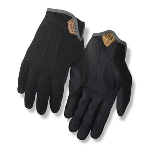 Giro, Giro Velohandschuh D'Wool, Giro D'wool Velohandschuhe lang, Farbe: titanium, Grösse: S,
