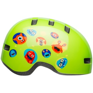 Bell, Bell Velohelm Kinder Lil Ripper green monsters, Bell Velohelm Kinder Lil Ripper - green monsters (Grösse: XS)