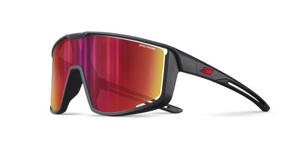 Julbo Sportbrille Fury S - Schwarz, Rot Flash