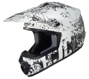 HJC, HJC CS-MX II Motocross Helm - CREEPER MC-10SF, 
