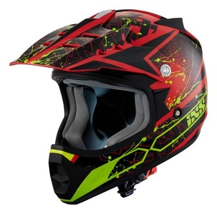 IXS, iXS 278 KID 2.0 Kinder Motocross Helm- rot-schwarz-gelb, 