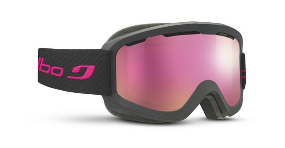 Julbo, Julbo Skibrille June - Schwarz-Rosa, Silber Flash, Julbo Skibrille June - schwarz/rosa, rosa, flash rosa