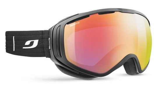 Julbo, Julbo Skibrillen TITAN OTG J80233229, Julbo Skibrille Titan Otg - schwarz, reactiv 1-3 high contrast, flash rot