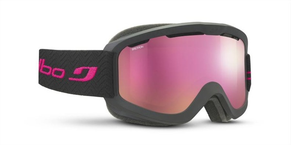Julbo, Julbo Skibrille June - Schwarz-Rosa, Silber Flash, Julbo Skibrille June - schwarz/rosa, rosa, flash rosa