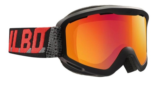 Julbo, Julbo Skibrillen Mars J7512148, Julbo Skibrille Mars - schwarz, orange, flash rot