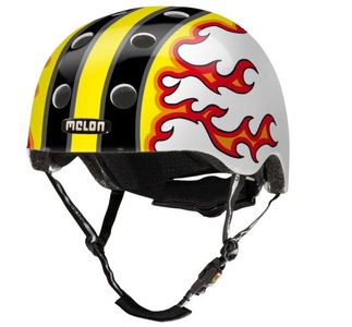 Melon, Melon urban active story bike helmet / / fired up, Melon Velohelm - fired up (Grösse: XXS-S (46-52 cm))