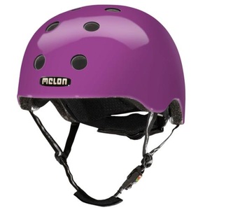 Melon, Melon Rainbow Velohelm violett, Melon Helm Urban Active - rainbow purple (Grösse: XXS-S (46-52 cm))
