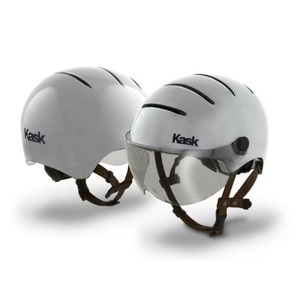 Kask, Kask Urban Lifestyle Velohelm für City/E-Bike mit Rauchglasvisier - Argento, 