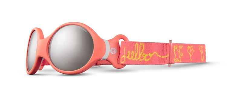 Julbo, Julbo Loop S Spectron 4 Sonnenbrille Kinder coral/grey 2021 Brillen, Julbo Sonnenbrille Loop S - Orange, Grau Flash Silber