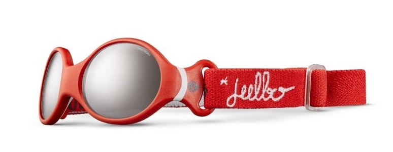 Julbo, Julbo Sonnenbrillen LOOP S Kids J5322313, Julbo Loop S - Sonnenbrille - Kinder (0-18 Monate) Rouge / Gris Clair One Size