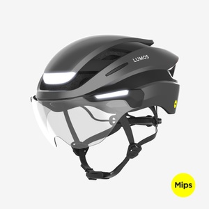Lumos, Lumos Ultra E-Bike MIPS Fahrradhelm Grau, Lumos Velohelm Ultra E-Bike MIPS - Grau (Grösse: M/L (54-61))