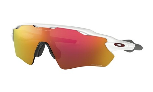 Oakley Sonnenbrille Radar EV Path - Polished White Prizm Ruby