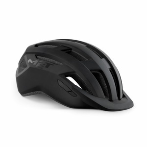 Met, MET Allroad Helm schwarz 2022 L | 58-61cm Trekking & City Helme, Met Velohelm Allroad - Black, Matt (Grösse : M/L (58-61 cm))