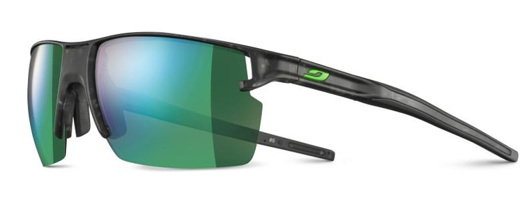 Julbo, Julbo Outline Spectron 3CF Sunglasses Herren gray tortoiseshell/green 2019 Brillen, Julbo Outline Spectron 3 - Sonnenbrille Ecaille Grey One Size