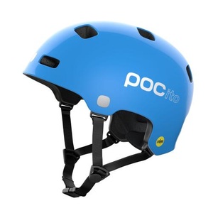 Poc, POC POCito Crane MIPS Helm Kinder fluorescent blue 2021 51-54cm Kinderhelme, 