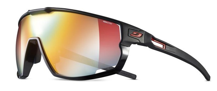 Julbo, Julbo Rush Reactiv Performance 1-3 Sportbrille (Schwarz), Julbo Rush Reactiv Performance 1-3 Sportbrille
