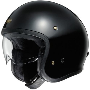 Shoei, SHOEI J-O Jethelm - schwarz, SHOEI J-O Jethelm - schwarz (Grösse : S (55-56 cm))