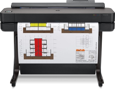 HP DesignJet T650 36-Zoll / A0 Grossformatdrucker Plotter 2025-Edition (5HB10D)