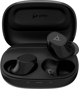 Poly Voyager Free 20 Gray Earbuds + Basic Ladeetui