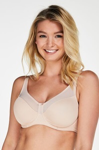 Hunkemöller, Hunkemöller Unwattierter Minimizer-Bügel-BH Nina Teint, Hunkemöller Unwattierter Minimizer-Bügel-BH Nina Beige