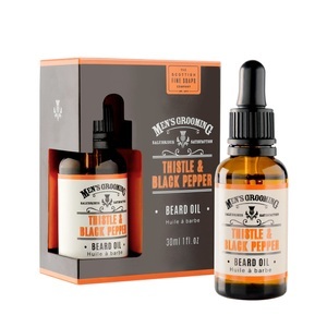Scottish Fine Soaps, Scottish Fine Soaps Thistle & Black Pepper Beard Oil, Scottish Fine Soaps Thistle & Black Pepper Beard Oil