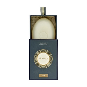 Abahna, ABAHNA Vetiver & Cedarwood Soap, ABAHNA Vetiver & Cedarwood Soap 170g Damen