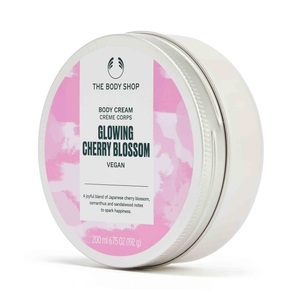 The body shop, Glowing Cherry Blossom Body Cream, The Body Shop Glowing Cherry Blossom Body Cream 200ml Damen