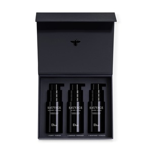 Dior, DIOR Sauvage Hautpflegeritual Set Gesichtsreinigung, Toner und Serum, DIOR Sauvage Hautpflegeritual Set Gesichtsreinigung, Toner und Serum