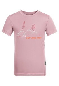 Jack Wolfskin, Jack Wolfskin Funktionsshirt Kinder OUT AND About T-Shirt Kids 176 water lily water lily, Jack Wolfskin Funktionsshirt Kinder OUT AND About T-Shirt Kids 176 water lily water lily