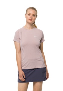 Jack Wolfskin, Jack Wolfskin Damen T-shirt Prelight Pro T-Shirt Women M rose smoke rose smoke, Jack Wolfskin T-Shirt »PRELIGHT PRO T W«