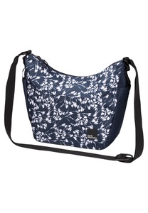 Jack Wolfskin, Jack Wolfskin Umhängetasche Damen Burgweg one size weiß LEAVES night blue, Jack Wolfskin Umhängetasche Damen Burgweg One Size leaves night blue Leaves Night Blue