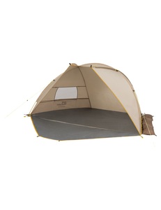 Jack Wolfskin, Jack Wolfskin Strandmuschel Beach Shelter III-Personen one size braun white pepper, Strandmuschel BEACH SHELTER III, Zelt