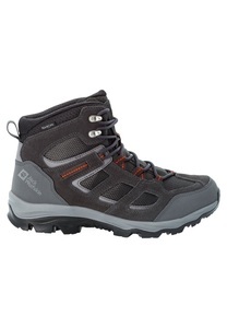 Jack Wolfskin, Jack Wolfskin Wanderschuh »VOJO 3 TEXAPORE MID M«, wasserdicht, Jack Wolfskin Wasserdichte Wanderschuhe Herren Vojo 3 Texapore Mid Men 45 grey / orange grey / orange