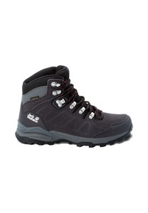 Jack Wolfskin, Jack Wolfskin Refugio Texapore Mid-Cut Schuhe Damen grau 2021 UK 7 | EU 40,5 Trekking- & Wanderschuhe, Jack Wolfskin Wasserdichte Wanderschuhe Damen Refugio Texapore Mid Women 40.5 dark steel / purple Dark Steel / Purple