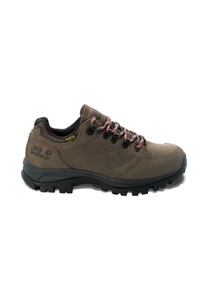 Jack Wolfskin, Jack Wolfskin Wasserdichte Trekkingschuhe aus Leder Frauen Rebellion Texapore Low Women 43 braun brown / phantom, Jack Wolfskin Wasserdichte Trekkingschuhe Damen Rebellion Texapore Low Women 43 brown / phantom brown / phantom