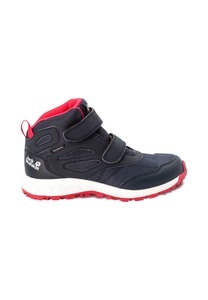 Jack Wolfskin, Jack Wolfskin Wasserdichte Wanderschuhe Kinder Woodland Texapore Mid VC Kids 36 blau dark blue / pink, Jack Wolfskin Wasserdichte Wanderschuhe Kinder Woodland Texapore Mid VC Kids 36 dark blue / pink dark blue / pink